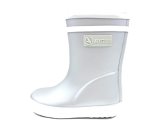 Aigle Baby Flac gumboot silver
